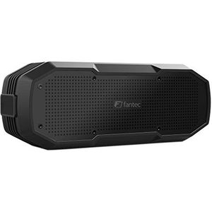 Fantec NoviT30 Bluetooth Speaker draadloos tot 10m bereik handsfree batterij 30h... (30 h, Werkt op batterijen), Bluetooth luidspreker, Zwart