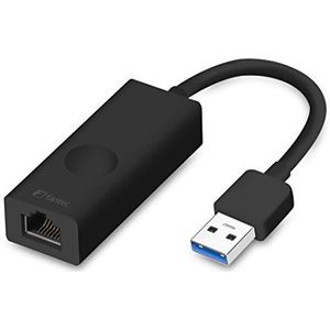 FANTEC - UMP-E1000 - Adapter - Zwart - USB 3.0 naar 1x RJ45 1 Gbit/s
