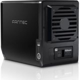 FANTEC QB-35U31 - Externe Harde Schijfbehuizing - Zwart - Metaal - 4-Weg USB-C 3.1