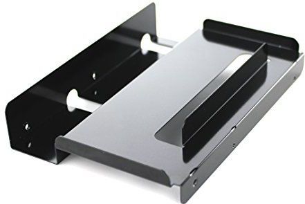 Fantec - QB-Bracket 25 - Montageframe - Zwart - 2,5" naar 3,5" Adapter