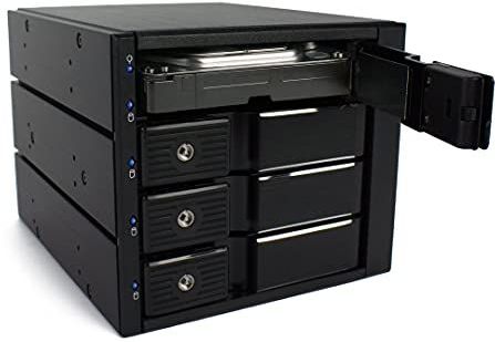 Fantec - BP-SA3141 - Interne RAID-behuizing - Zwart - 3,5 inch - SATA 6Gb/s / SAS 6Gb/s