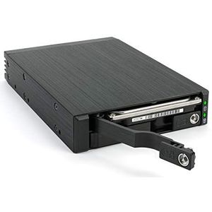 FANTEC MR-25DUAL 2,5"" SATA + SAS HDD/SSD wisselframe, 2512, zwart