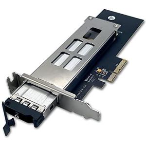 FANTEC NVMePCIe-WL-TR-1 sleuf, insteekframe voor FANTEC NVMePCIe WL-TR-1 PC adapterkaart zonder gereedschap installatie
