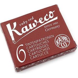 Kaweco Vulpen Inktpatroon - Per 6 stuks - Rood
