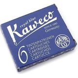 Kaweco Vulpen Inktpatroon - Per 6 stuks - Blauw