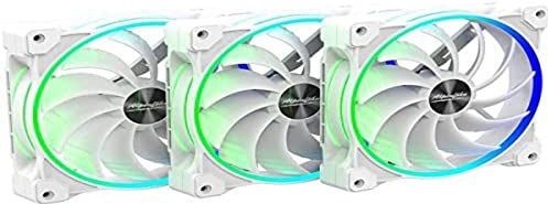 Alpenföhn - Wing Boost 3 ARGB - Ventilator - Wit - Drievoudig 140 mm