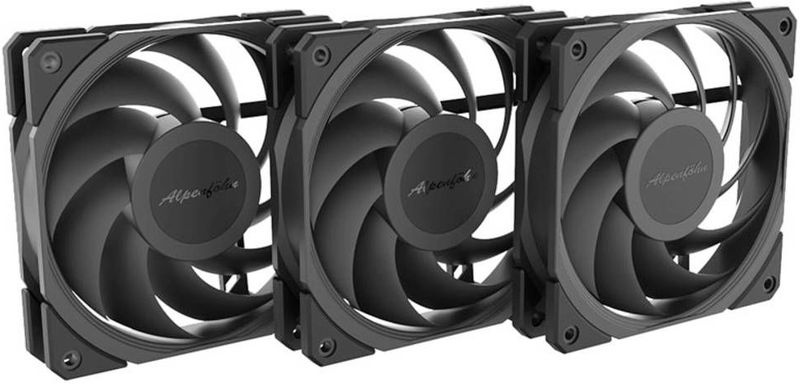 Alpenföhn - Jetstream PWM 3s - PC Ventilator - Zwart - 120 mm - 3x