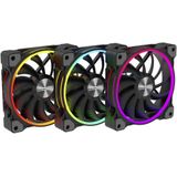 Alpenföhn - Wing Boost 3 ARGB - PC Ventilator - Zwart - 3 Stuks