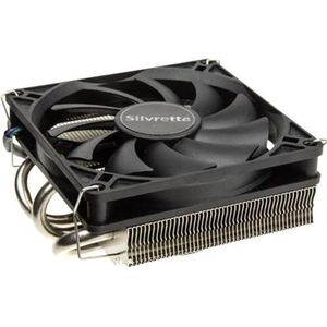 Alpenföhn - Silvretta - Processorkoeler - Zwart - 45 mm