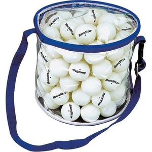 Bandito tafeltennisballen - 1ster wit - 100 stuks