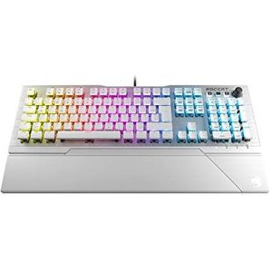 ROCCAT Vulcan 122 AIMO toetsenbord USB QWERTY Brits Engels Wit