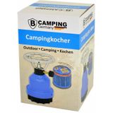 Camping - kookpit/kookstel - met gasbrander - zwart - 670 gram