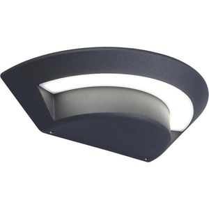 LUTEC Ghost - Buitenverlichting LED Wandlamp - Donkergrijs