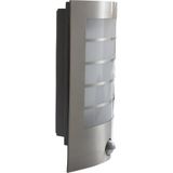ECO-Light SLIM ST5001-PIR LED-buitenlamp met bewegingsmelder (wand) LED LED 8.00 W RVS