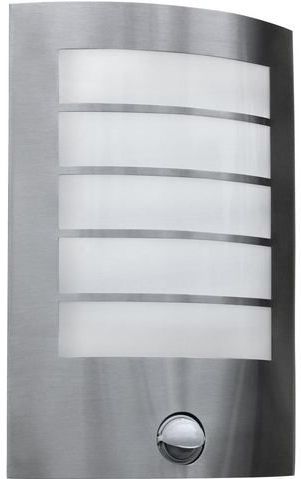 ECO-Light SLIM ST5001-PIR LED-buitenlamp met bewegingsmelder (wand) LED LED 8.00 W RVS