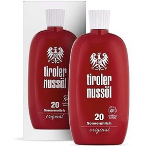 Tiroler Nussöl Zonnemelk originele watervaste SPF 20, per stuk verpakt (1 x 150 ml)