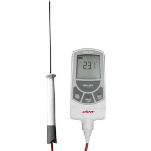 ebro TFX 420 & TPX 400 Insteekthermometer (HACCP) Meetbereik temperatuur -50 tot 400 °C Sensortype Pt1000 Conform HACCP