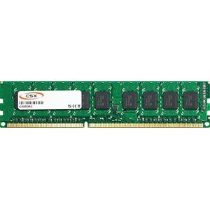 CSX CSXD3EC1333-2R8-8GB 8GB DDR3-1333MHz PC3-10600E 2Rx8 512Mx8 18Chip 240pin CL9 1.5V ECC Ongebufferd DIMM werkgeheugen