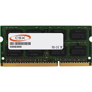 CSX CSXD3SO1600-2R8-8GB DDR3-1600MHz PC3-12800 2Rx8 512Mx8 16Chip 204pin CL11 1.5V SODIMM werkgeheugen