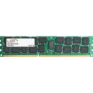 CSX CSXD3RG1333-4R4D-32GB DDR3-1333MHz PC3-10600R 4Rx4 2048Mx4 DDP (2x1024Mx4) 36Chip 240pin CL9 1.5V ECC REGISTERED DIMM werkgeheugen