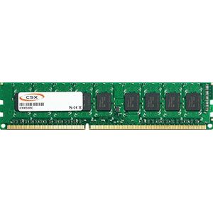 CSX CSXD3EC1333-2R8-4GB DDR3-1333MHz PC3-10600E 2Rx8 256Mx8 18Chip 240pin CL9 1.5V ECC Unbuffered DIMM werkgeheugen