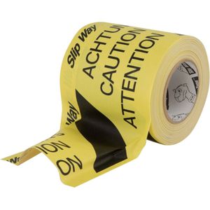 Slip Way Tunnel Tape zwart-geel 30m  - Diverse onderdelen