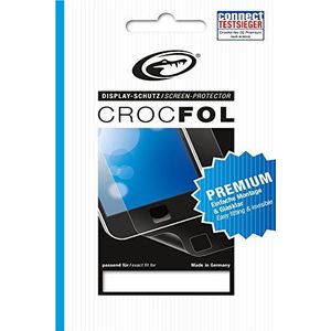 CROCFOL PREMIUM 5K HD (2-pack) beschermfolie voor de Sony G705 ultrahelder en praktisch onzichtbaar. Antibacterieel (lotuseffect) en krasvast (hardcoating). 3D touch folie voor de originele Sony G705.