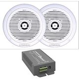 Lyndahl - LYNCS180IPS2 - Inbouwluidspreker - Wit - 120 W - 4 Ω - Set