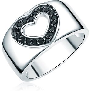 Rafaela Donata Silberring Herz silber, aus Sterling Silber