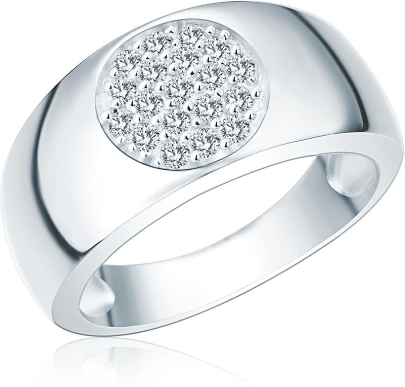Rafaela Donata Silberring silber, aus Sterling Silber