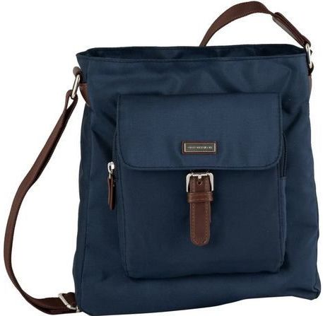 TOM TAILOR Hobo »Rina«, aus leichtgewichtigem Nylon und aufwändig gewebten Gurtband
