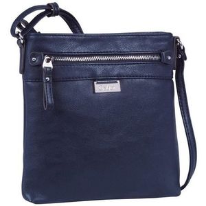 Gabor bags Ina Schoudertas voor dames, crossbody bag, klein, blauw, 23x3x22