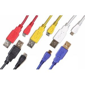 1aTTack USB-aansluitkabel A/stekker Micro B 1 m