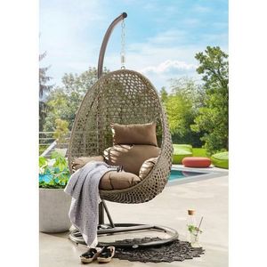 Destiny Hangende stoel Cocoon De Luxe incl. frame, kussen voor zitting en rug, belastbaar tot 110 kg