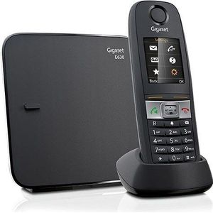 Gigaset E630 - VoIP-telefoon - Zwart