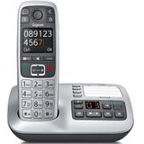 Gigaset E560A Duo DECT Telefoon - Antwoordapparaat - Zilver