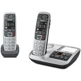 Gigaset E560A Duo DECT Telefoon - Antwoordapparaat - Zilver