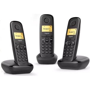 Gigaset - A270 - Draadloze DECT Telefoon - Zwart - Kunststof