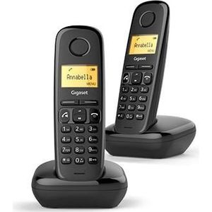 Gigaset - A270 Duo - Draadloze Vaste Telefoon - Zwart