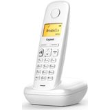 Gigaset DRAADLOZE VASTE TELEFOON A270 WIT (S30852-H2812-D202), Telefoon, Geel