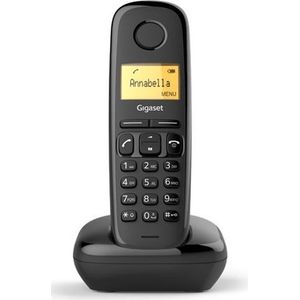Siemens Gigaset DECT A170 draadloze telefoon, Telefoon, Zwart