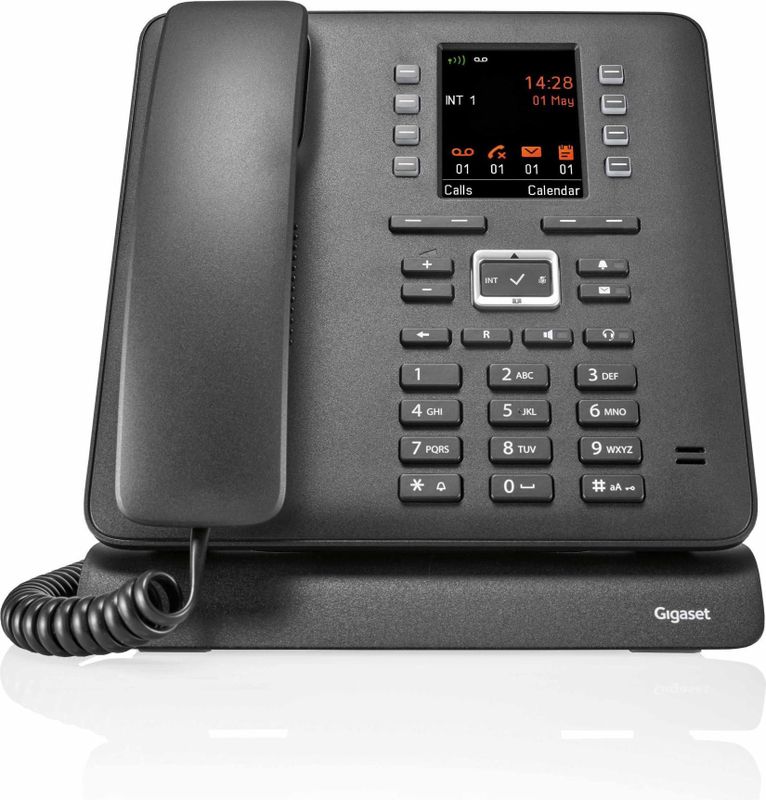 Gigaset - Maxwell C - Telefoon - Zwart - DECT-telefoon in Desktopformaat