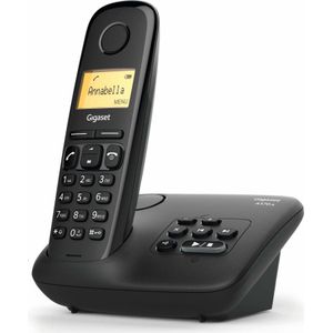 GIGASET A170A Zwarte vaste telefoon - Antwoordapparaat - 50 contacten - 25 min. opname