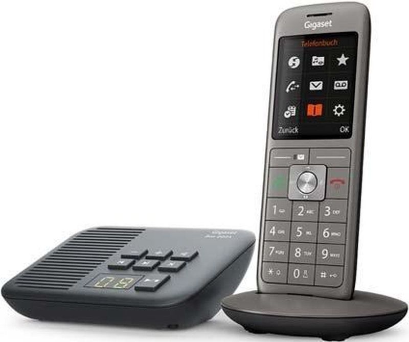 Gigaset CL660A Single DECT telefoon Antwoordapparaat Grijs