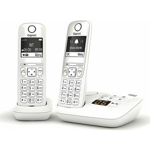 Gigaset - AS690A Duo - DECT Telefoon - Wit - Met Antwoordapparaat