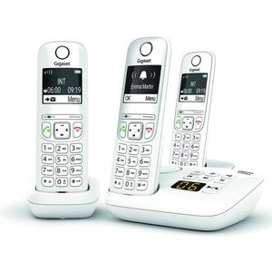 Gigaset - AS690A Trio - DECT Telefoon - Wit - Met Antwoord