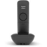 GIGASET AS690R Draadloze DECT Telefoon - Zwart - Ergonomisch Ontwerp