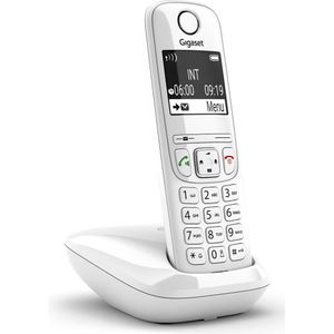 Gigaset SIEMENS DRAADLOZE TELEFOON AS690 WIT (S30852-H2816-D202), Telefoon, Wit