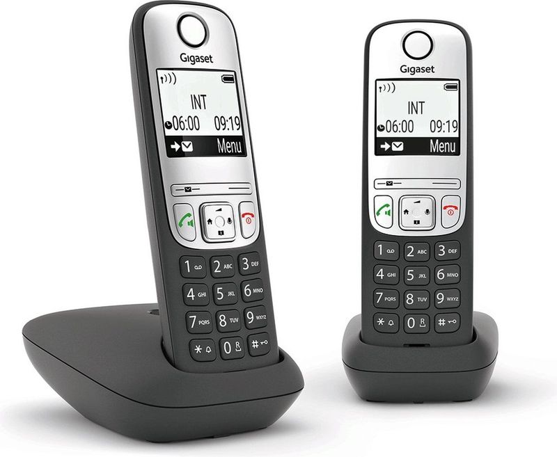 Gigaset - A690 Duo - Draadloze Telefoon - Zwart