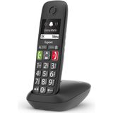 Gigaset - E290 - Telefoon - Zwart - Ergonomisch Toetsenbord - Groot Display